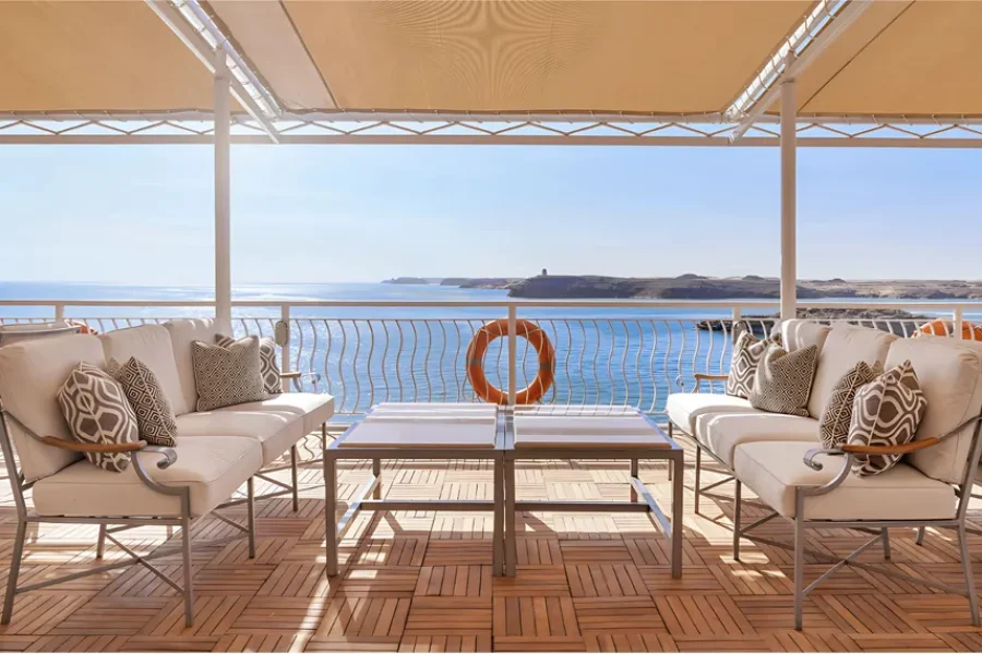 Luxury Lake Nasser Cruise on Steigenberger Omar El Khayam